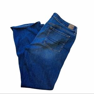 AEO Vinage Boot Jean Denim Dark Blue 16 L Tall